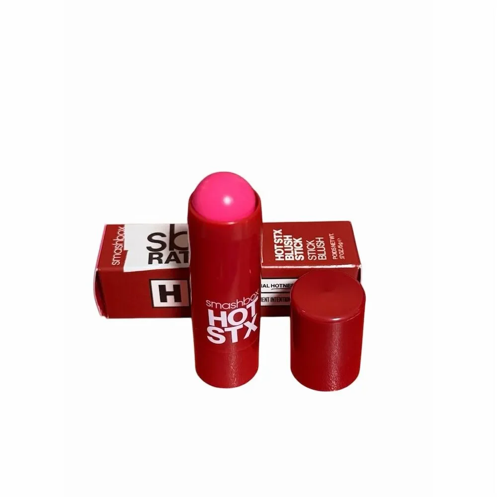 Smashbox Hot STX Blush Stick Vibrant Pink Cream Makeup 0.17 oz